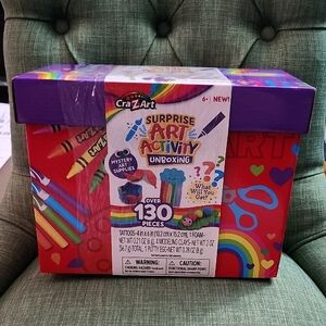 Surprise Art Activity Set - Purple and Red